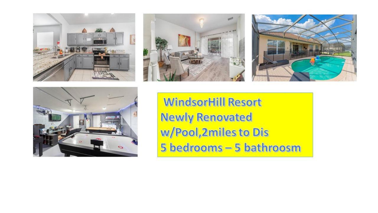 Windsor Hill Cheerful Villa W Pool 2Miles To Dis Orlando Dış mekan fotoğraf
